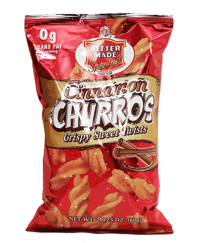 Cinnamon Churros crispy sweet twists > Other Snacks > Better Made > The