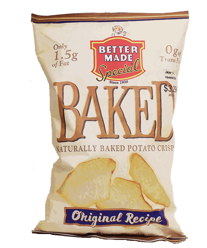 baked original recipe potato chips > Potato Chips > Better Made > The