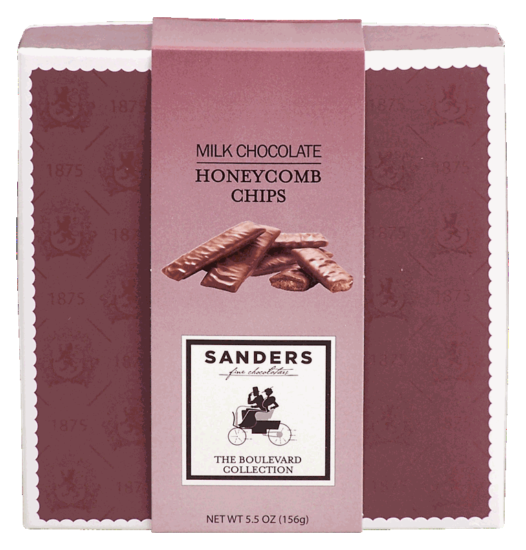 Sanders milk chocolate chips 7ounce box >