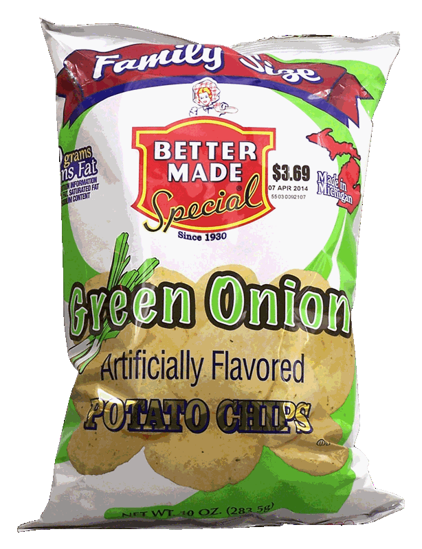 Green Onion Potato Chips