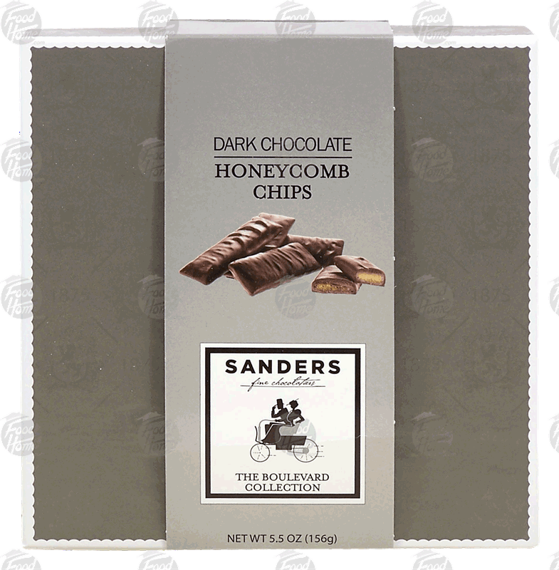 Sanders dark chocolate chips 5.5ounce box >