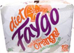 Diet Faygo Orange 12-pack 12-oz. cans