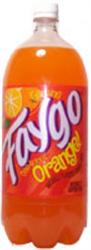 Faygo Orange 2-liter plastic bottle