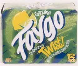 Faygo Twist Lemon Lime 12-pack 12-oz. cans