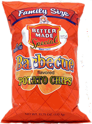 Better Made barbecue flavored potato chips