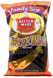 Sweet BBQ Flavored Potato Chips
