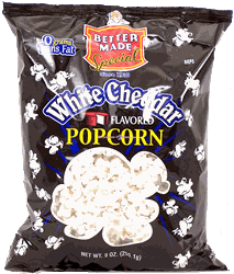 White Cheddar Cheese flavored Pop Corn