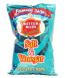Salt & Vinegar flavored Potato Chips Family Size