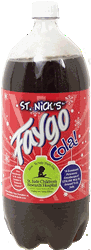 Faygo St. Nicks Cola 2-liter plastic bottle