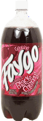 Faygo Black Cherry 2-liter plastic bottle
