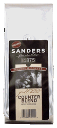 Sanders counter blend ground coffee 12-ounce bag