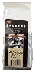 Sanders Mackinac Island Fudge whole bean coffee 12-ounce bag