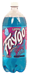 Faygo Cotton Candy 2-liter plastic bottle