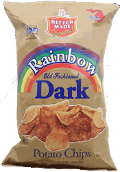 Rainbow Old Fashioned Dark Potato Chips