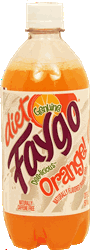 Diet Faygo Orange 20 fluid ounce