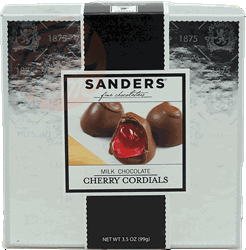 Sanders milk chocolate cherry cordials