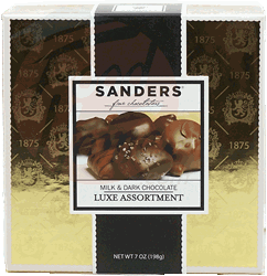 Sanders Luxe Assortment milk & dark chocolate