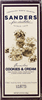 Sanders Crunchers cookies & cream swirled in a vanilla candy 3.75-oz.