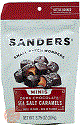 Sanders MINIS dark chocolate sea salt caramels