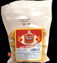 Better Made spicy cracklin curls fried out pork skin with attached skin