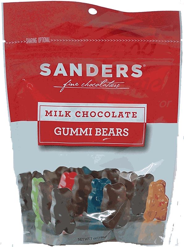 Sanders milk chocolate gummi bears > Candy > Sanders > The Vernors Store