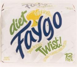 Diet Faygo Twist Lemon Lime 4 12-packs 12-oz. cans 6-month subscription