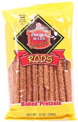 Baked Pretzel Rods