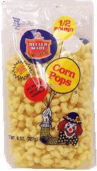 Better Made butter corn pops no hulls! no hard kernels!