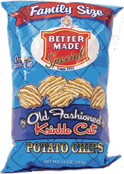 Better Made krinkle cut potato chips