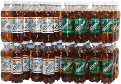 4 6-packs of Diet and 4 6-packs of Regular Ginger Soda (Ale)