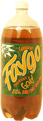 Faygo Gold bubbly sweet ginger soda 2-liter plastic bottle
