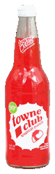 towne club tropical punch soda 12-pack 16-oz. glass bottles