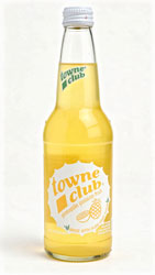 towne club pineapple passion soda 12-pack 16-oz. glass bottles