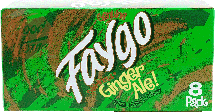 Faygo Ginger Ale! extra dry flavor soda 8-pack 12-oz. cans
