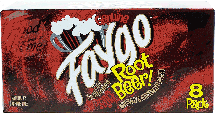 Faygo Root Beef! draft style soda 8-pack 12-oz. cans