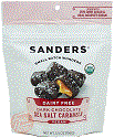 Sanders VEGAN dairy free dark chocolate sea salt caramels