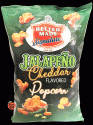 Better Made jalapeno cheddar flavored popped popcorn