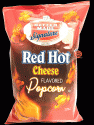 Better Made red hot cheese flavored popped popcorn